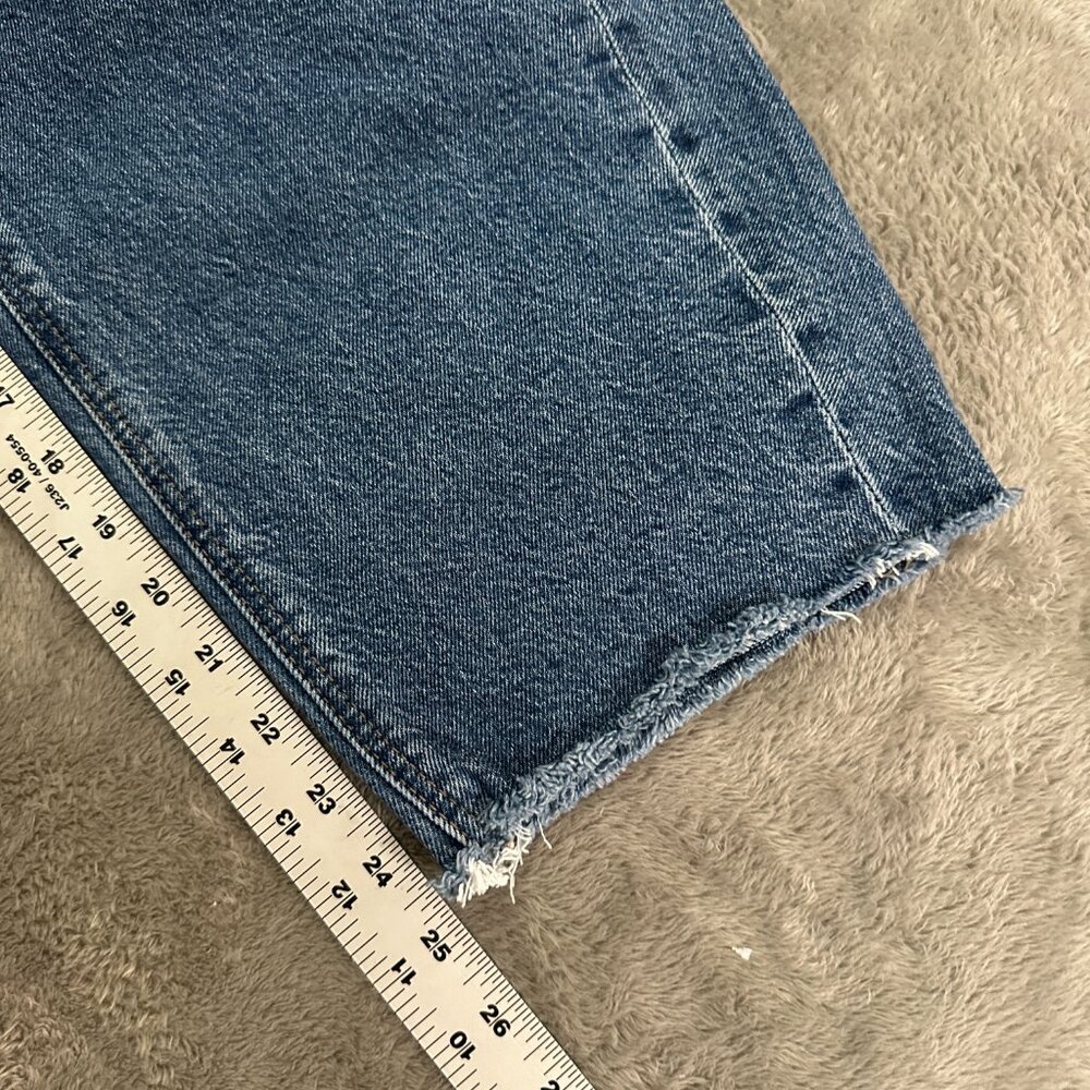 American Eagle Barrel Leg Jeans Women's size 0 Short 0S S - Picture 8 of 9